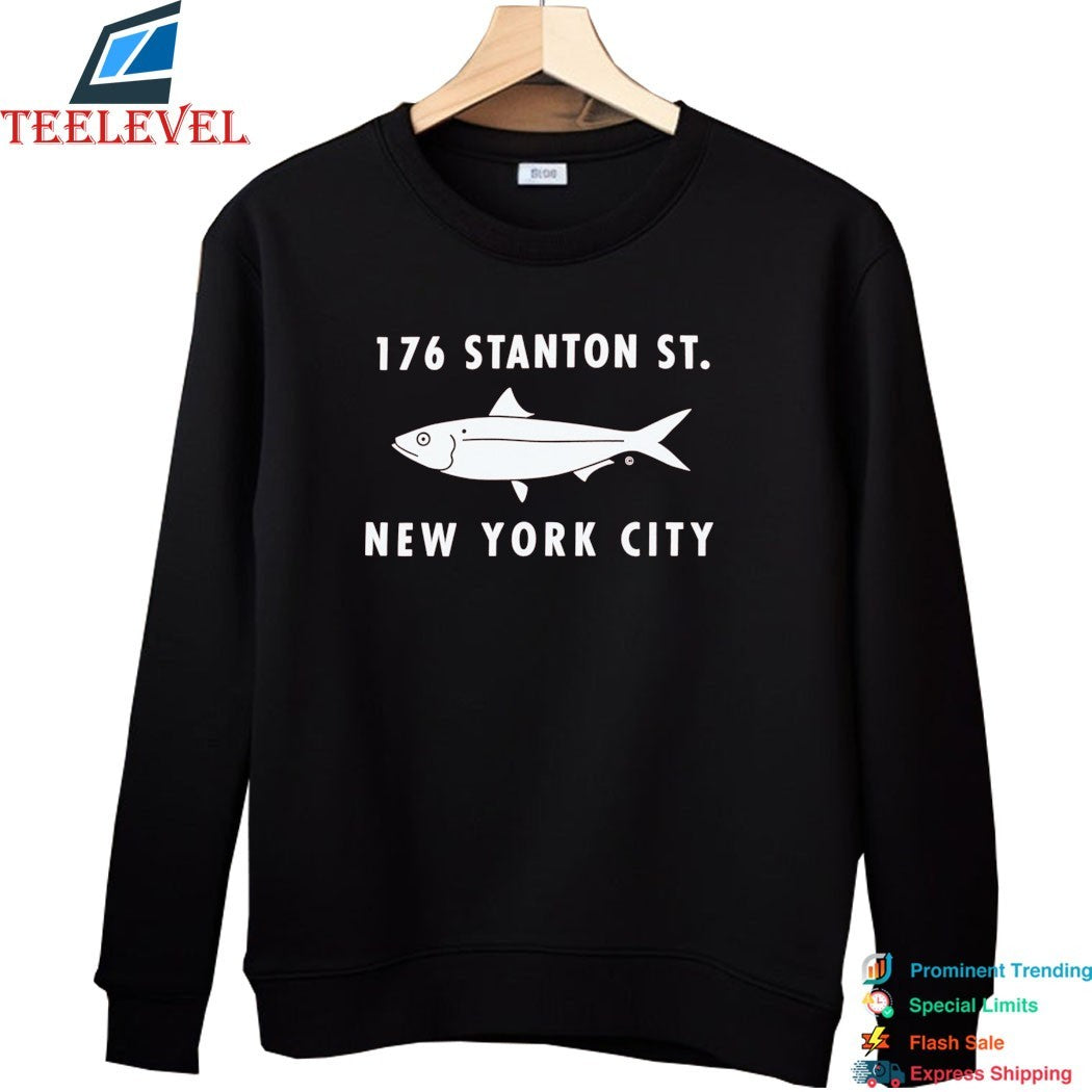 Only NY 176 Stanton ST Fish T-shirts