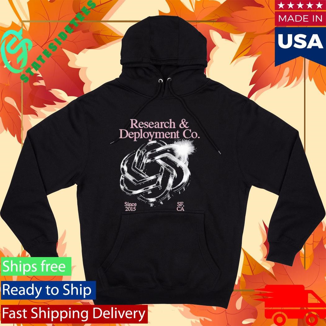 OpenAI Chrome Blossom Research And Deployment Co Shirt