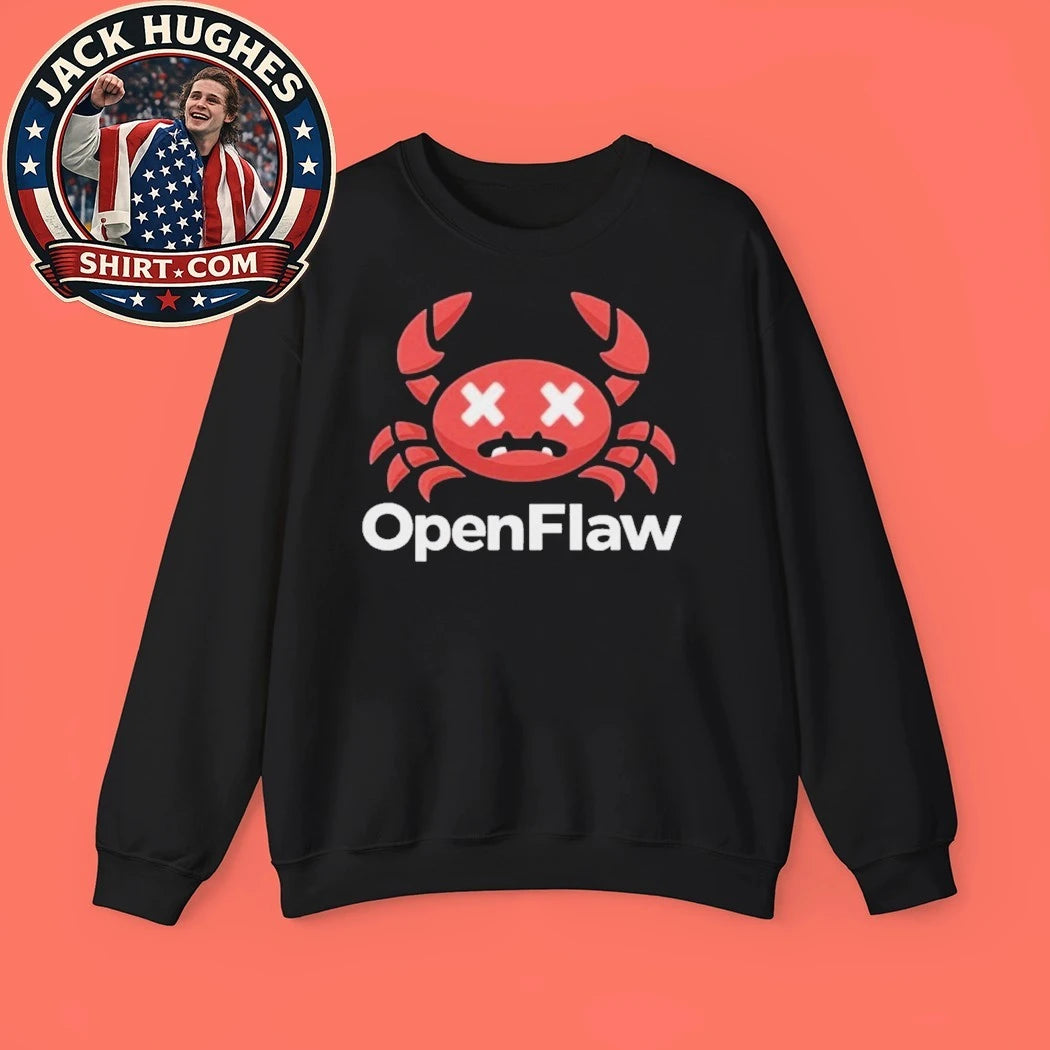Openflaw cartoon crab T-Shirt