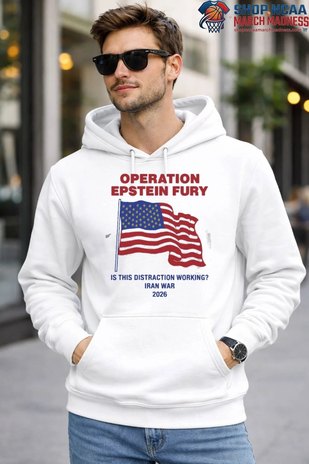 Operation Epstein Fury Is This Distraction Working Iran War T-Shirt