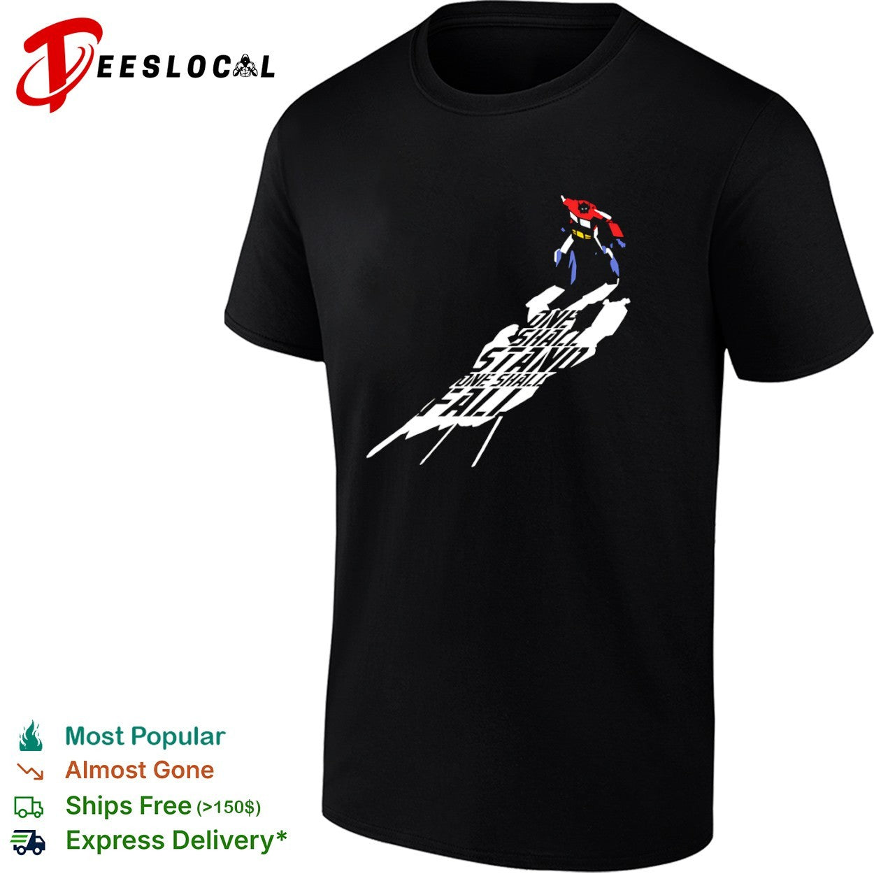 Optimus Prime Transformers robot shadow one shall stand one shall fall shirt