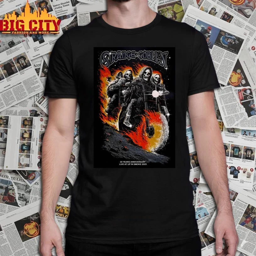 Orange Goblin Live At Up In Smoke 2025 Concert Poster shirt