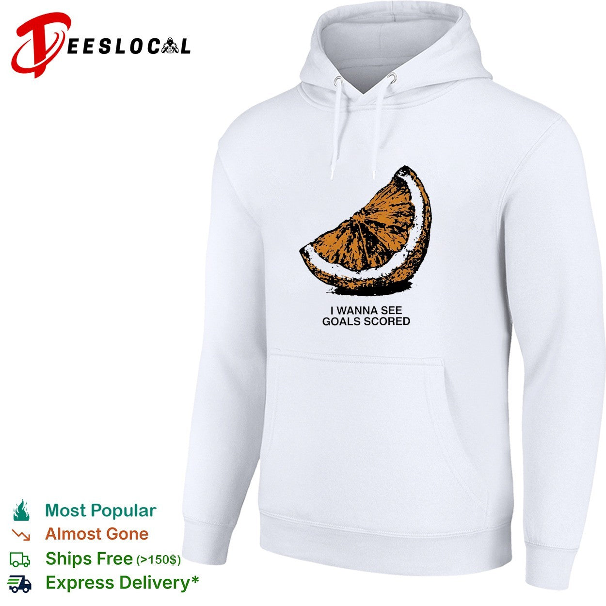 Orange I wanna see goals scored vintage shirt