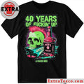 Original 40 Years Of Fuckin Up A Film By NOFX Bottle Skull Shirt