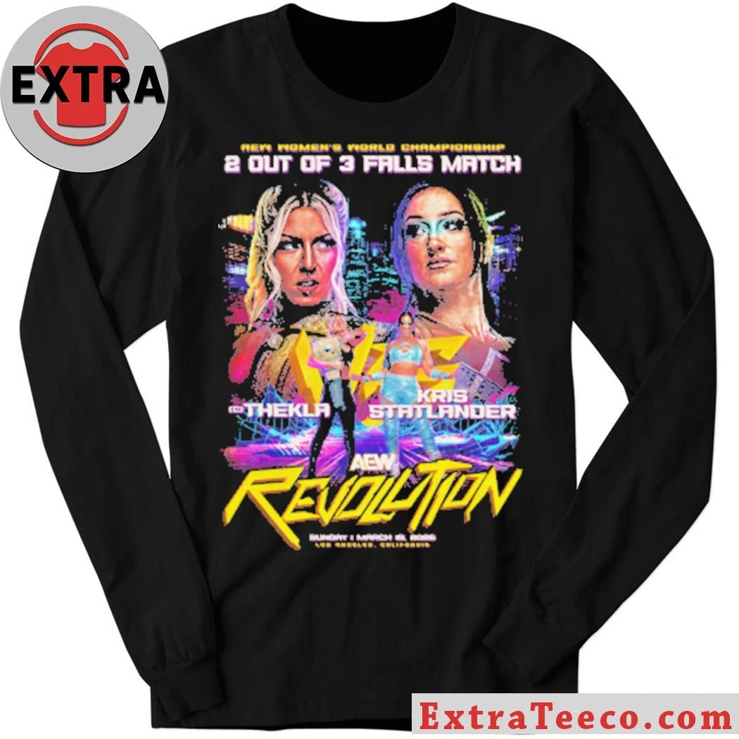 Original AEW Revolution 2026 Matchup Thekla vs Kris Statlander Shirt