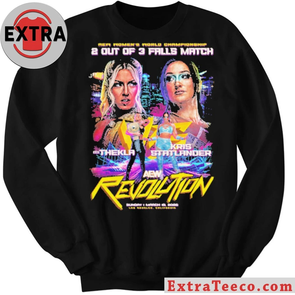 Original AEW Revolution 2026 Matchup Thekla vs Kris Statlander Shirt