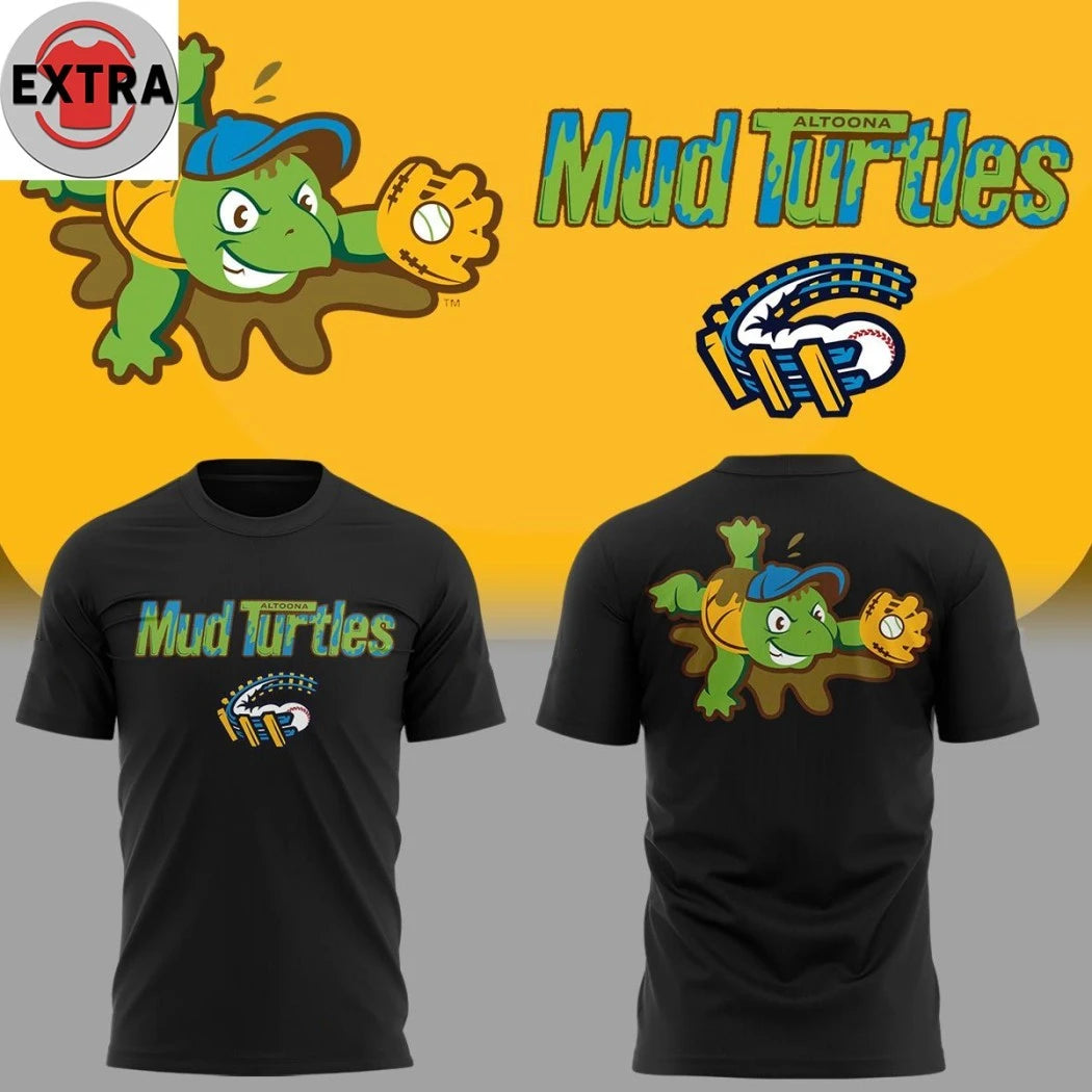 Original Altoona Curve Mud Turtles 2025 Alternate Identity 133 Years Hoodie T-Shirt