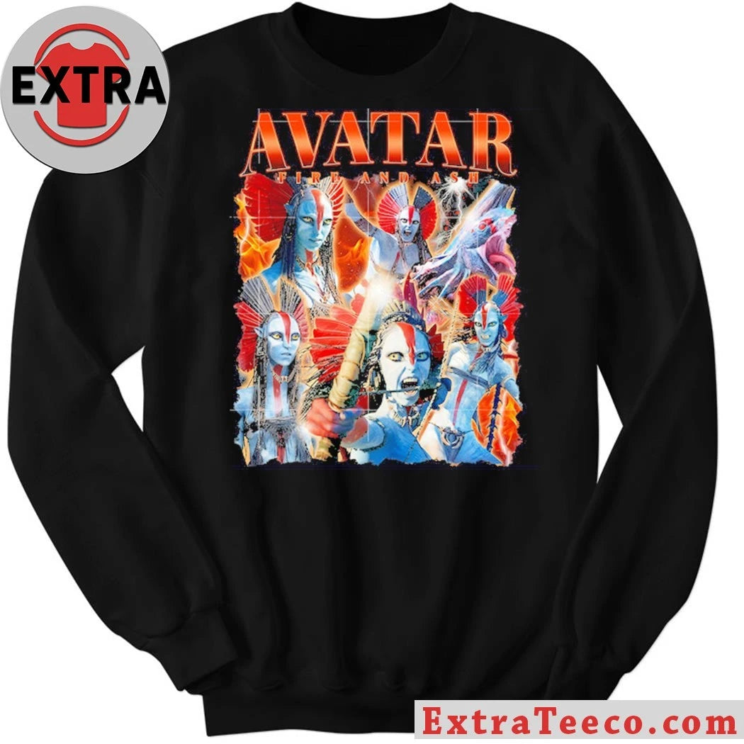 Original Avatar Fire and Ash Sci-Fi Movie 2025 Shirt