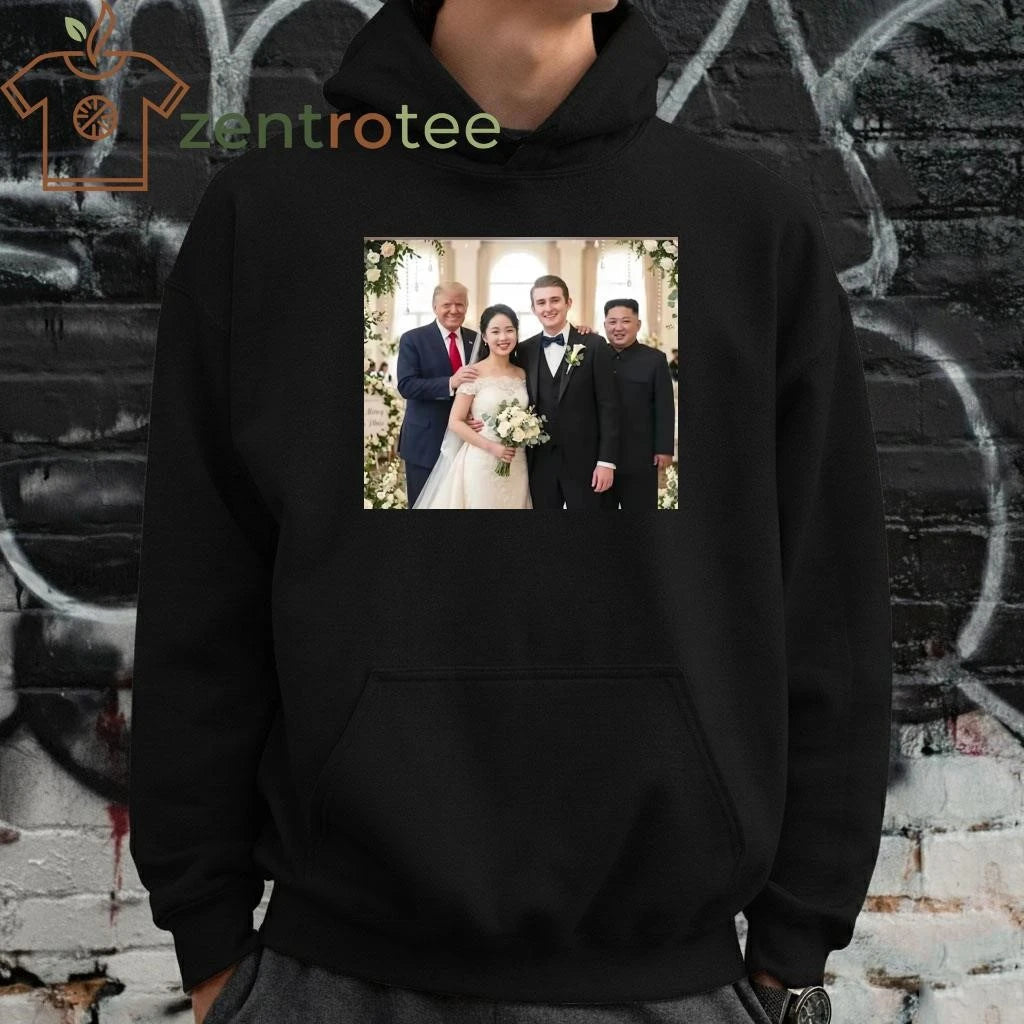 Original Barron Trump Kim Ju Ae wedding Donald Trump tee