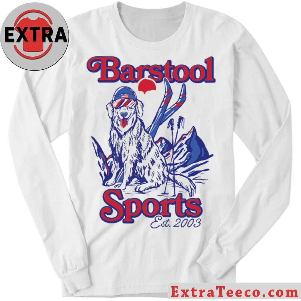 Original Barstool Sports Dog Ski Mountain Est 2003 Shirt