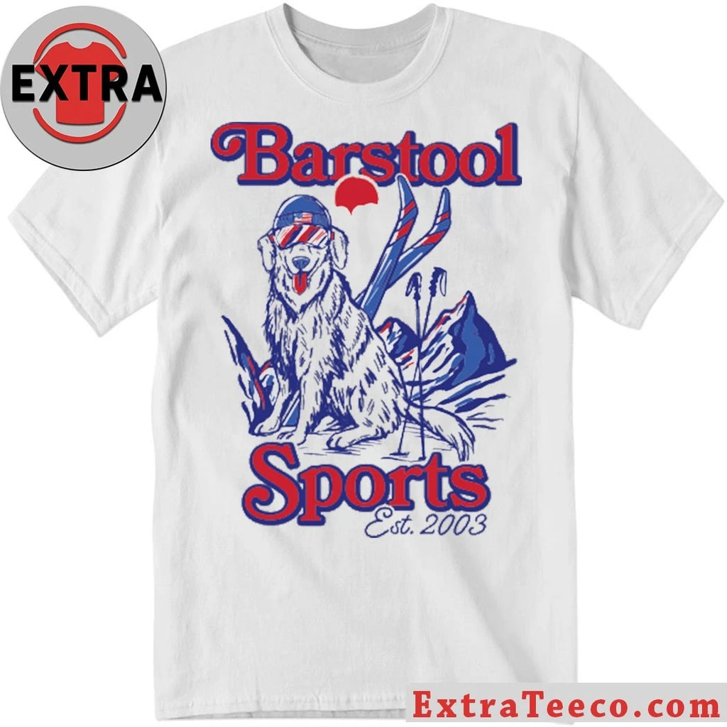 Original Barstool Sports Dog Ski Mountain Est 2003 Shirt
