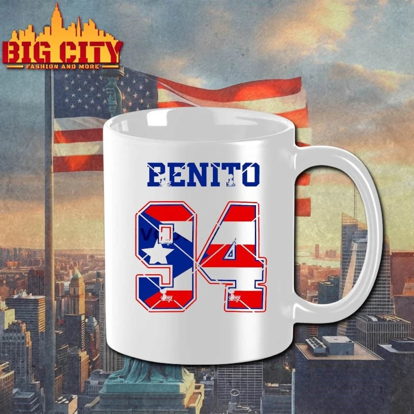 Original Benito 94 Puerto Rico Flag T-Shirt