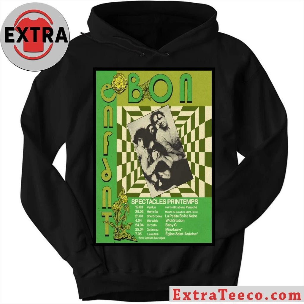 Original Bon Enfant Spectacles Printemps 2026 Tour Poster Shirt