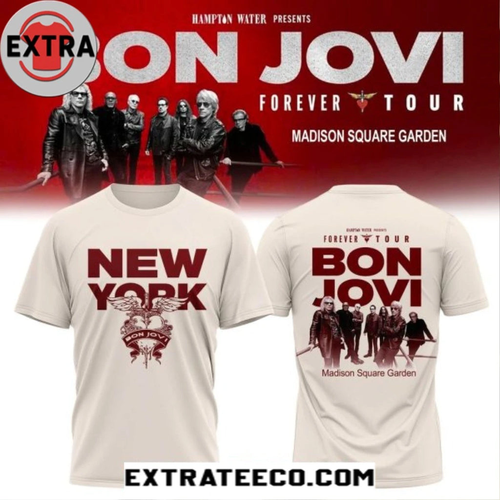 Original Bon Jovi x New York Forever Tour 2026 T-Shirt, Hoodie