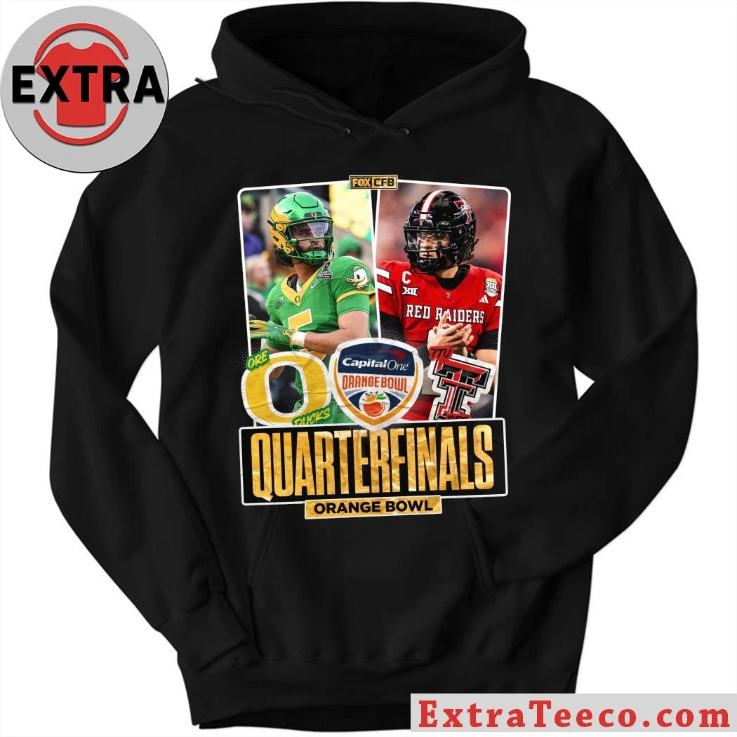 Original Capital One Orange Bowl between the University of Oregon’s Ducks and the Texas Tech Red Raiders on January 1, 2026, at Hard Rock Stadium in Miami Gardens, Florida Shirt