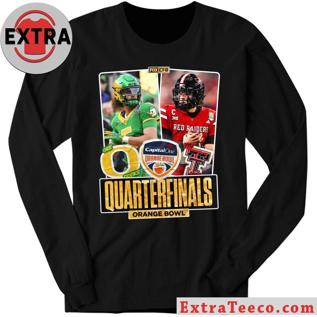 Original Capital One Orange Bowl between the University of Oregon’s Ducks and the Texas Tech Red Raiders on January 1, 2026, at Hard Rock Stadium in Miami Gardens, Florida Shirt