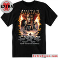 Original Celebrating 16 years since Avatar Fire and Ash Sam Worthington, Zoe Saldaña, Sigourney Weaver, Stephen Lang, and Kate Winslet. December 19, 2025 Signature Shirt