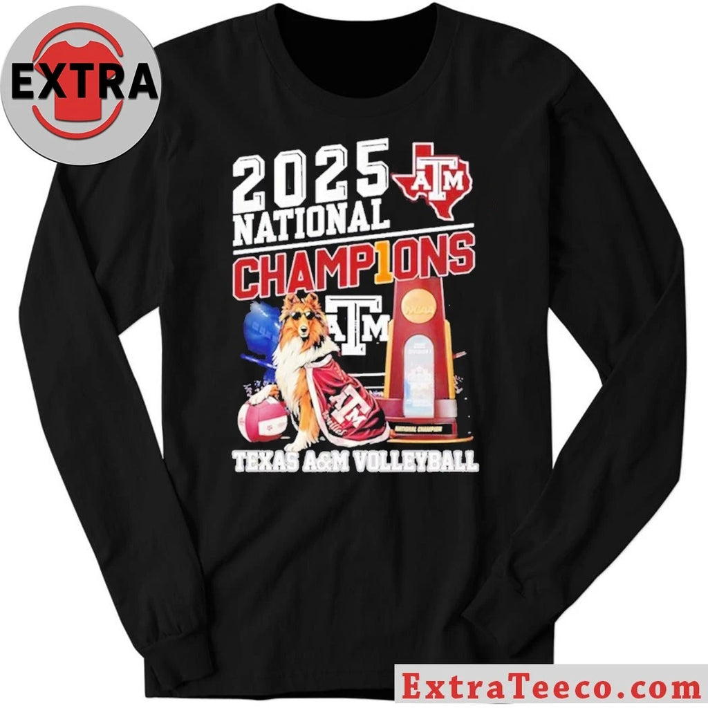 Original Celebrating the 2025 Texas A&amp;M National Volleyball Championship Cup Shirt