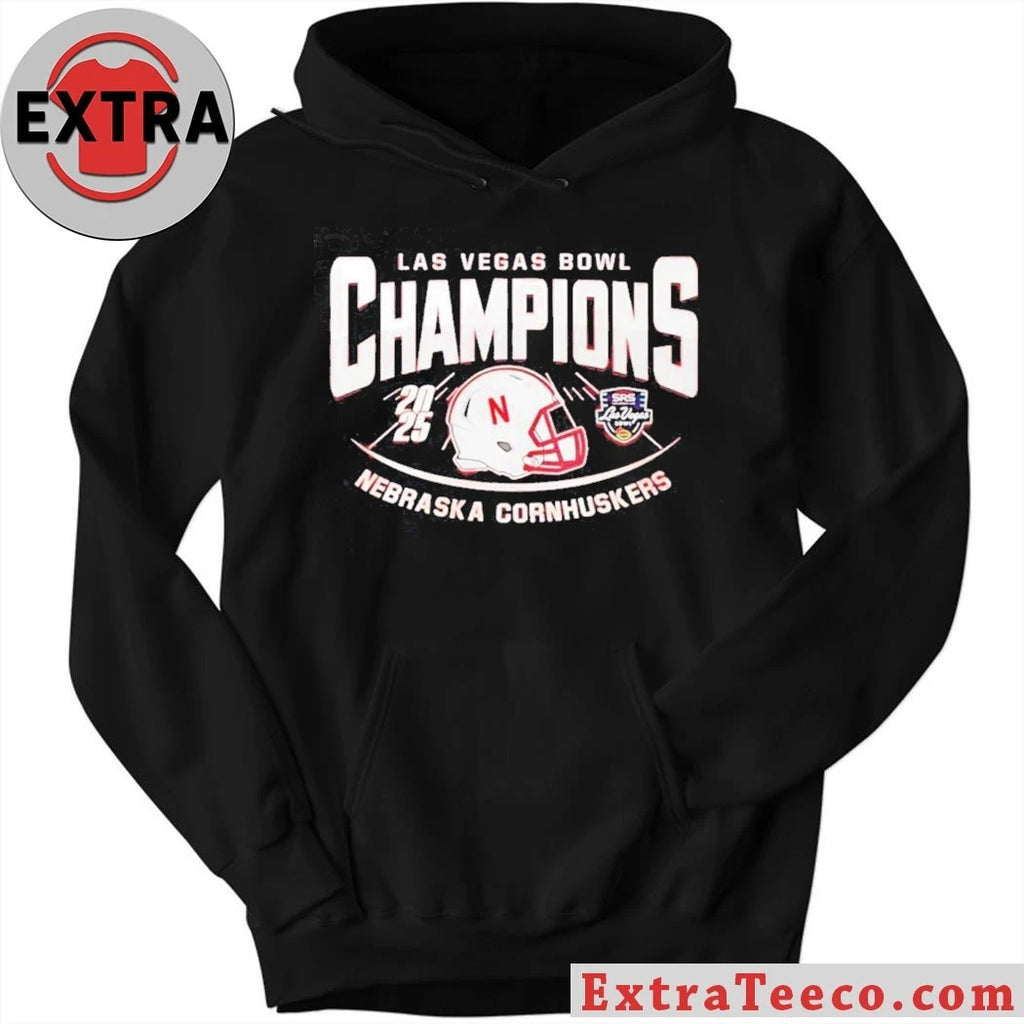 Original Celebrating the Nebraska Cornhuskers’ victory at the 2025 Las Vegas Bowl Logo Shirt