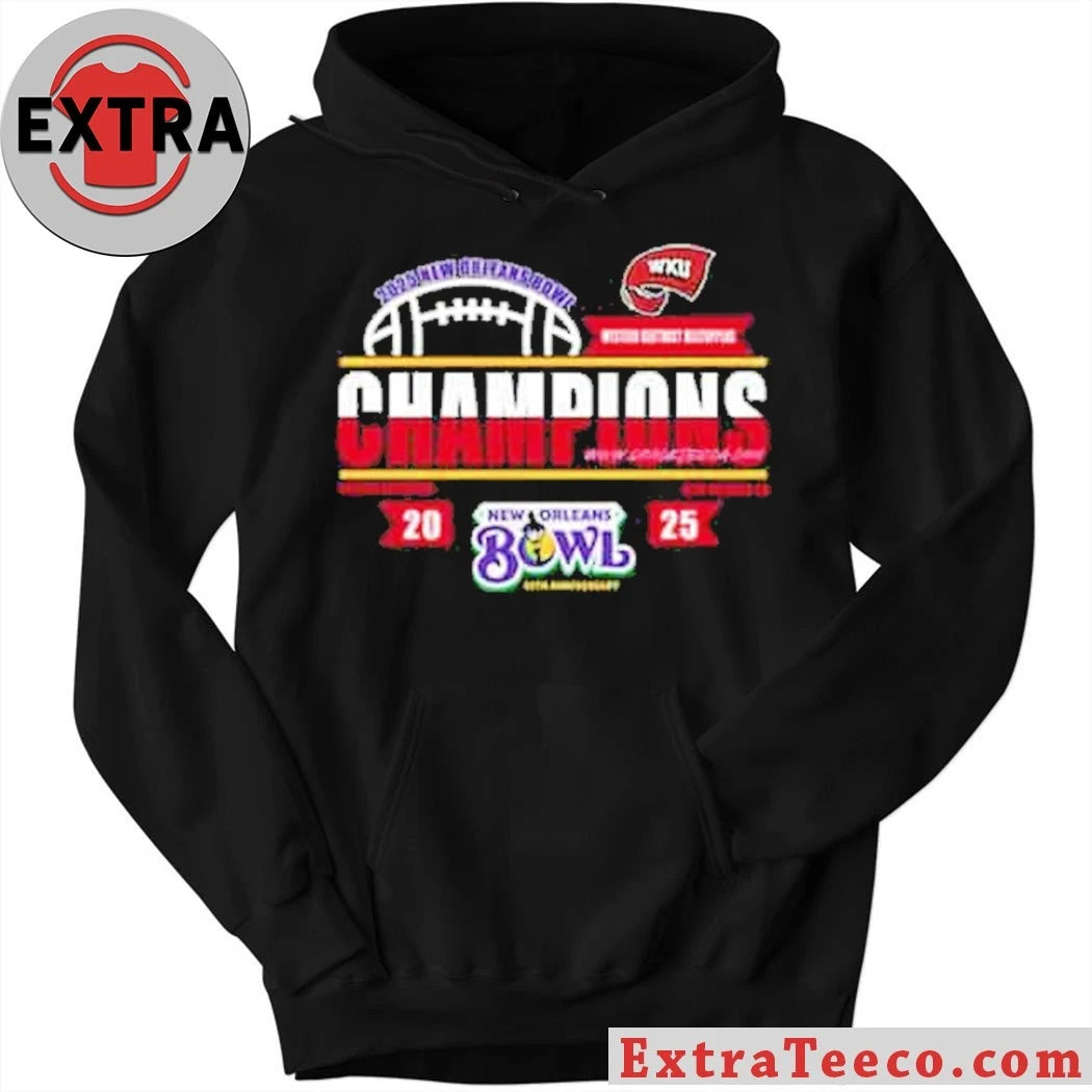 Original Celebrating the Western Kentucky Hilltoppers’ victory at the 2025 New Orleans Bowl Logo Shirt