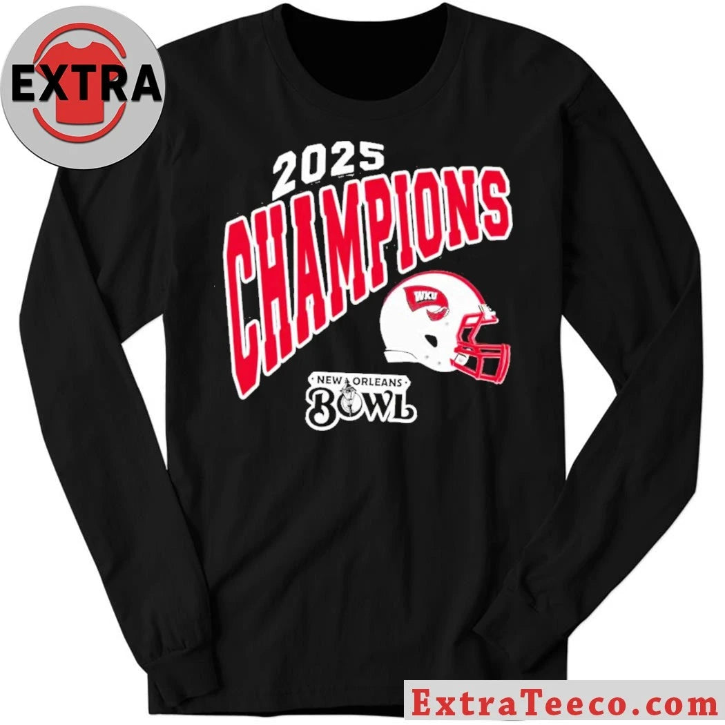Original Celebrating the Western Kentucky Hilltoppers’ victory at the 2025 New Orleans Bowl Shirt