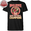 Original Cfp National Championship 2026 – Iu National Champions – Nevar Daunted Big Ten Champions T-Shirt