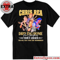 Original Chris Rea Driving Home For Christmas 1951-2025 Thank You For The Memories Shirt