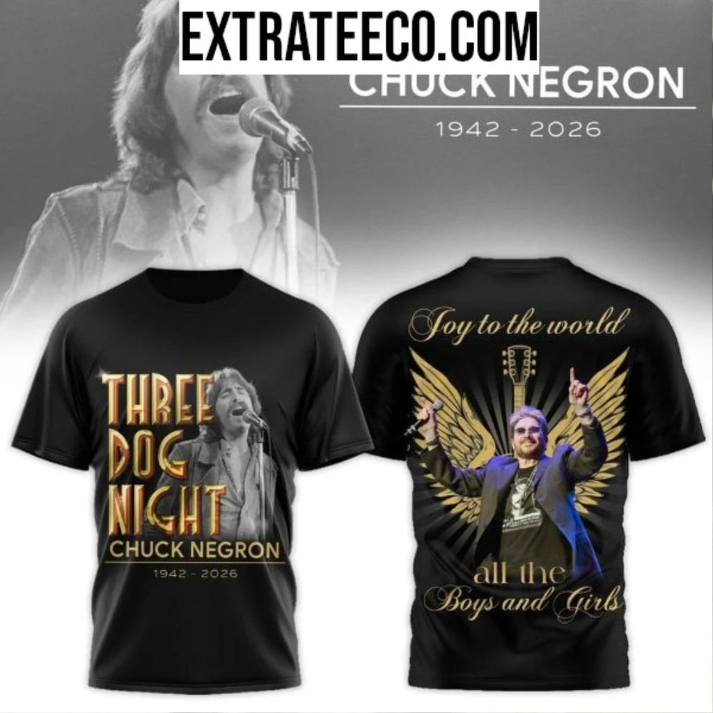 Original Chuck Negron The Dog Night 2026 Hoodie T-Shirt
