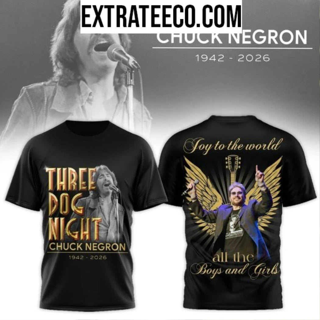 Original Chuck Negron The Dog Night 2026 Hoodie T-Shirt