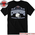 Original Cohasset High School Division 7 State Champions 2025 Helmet And Logo Hoodie T-Shirt