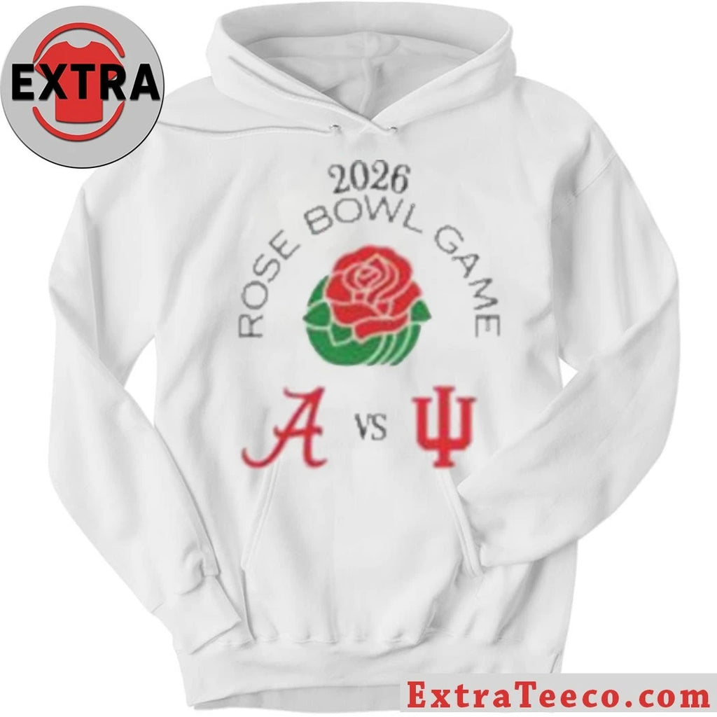 Original College Football Playoff Rose Bowl 2026 between the University of Alabama and Indiana University Shirt