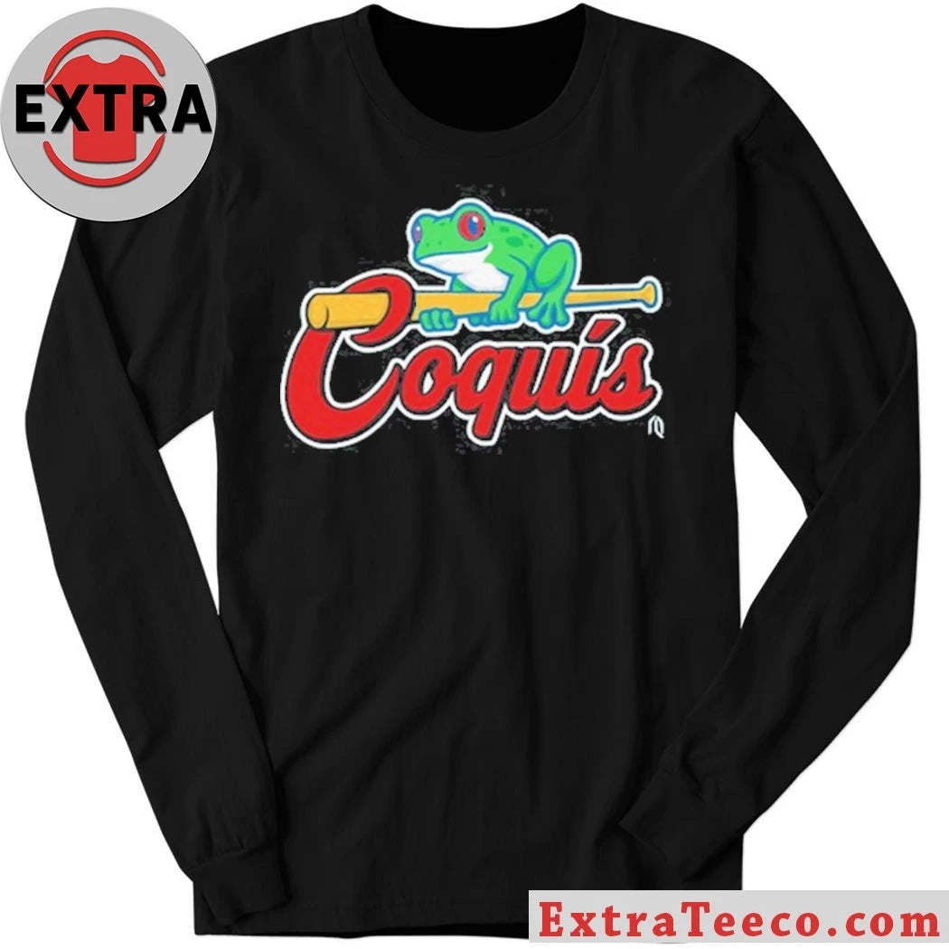 Original Coquís Logo Baseball T-shirt