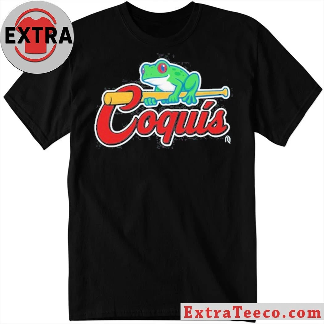 Original Coquís Logo Baseball T-shirt