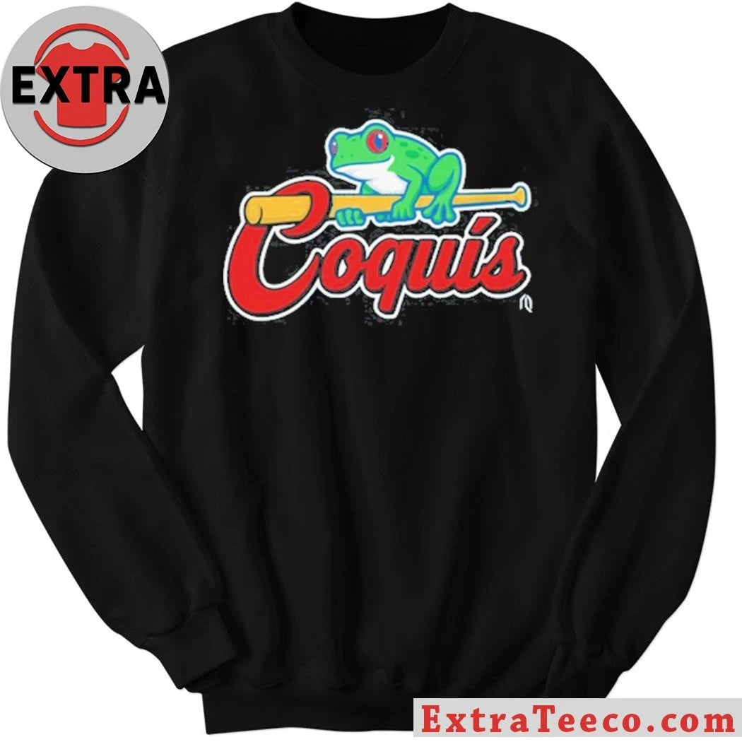 Original Coquís Logo Baseball T-shirt