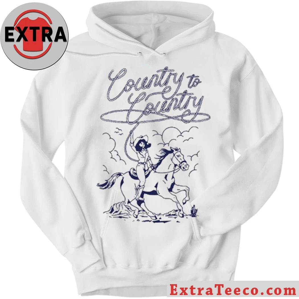 Original Country To Country 2026 Tour Rodeo Rider T-Shirt