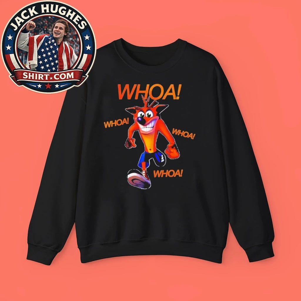 Original Crash Bandicoot Whoa Whoa Whoa Women Shirt