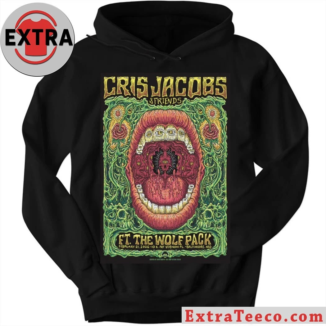 Original Cris Jacobs February 21 2026 At E Mt Vernon PL Show Poster Shirt