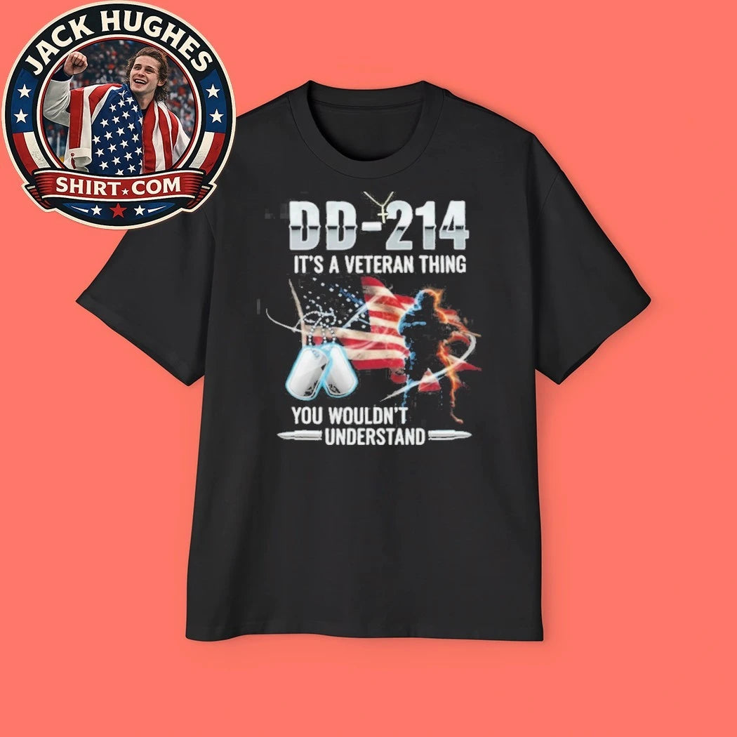 Original Dd 214 It #8217 S A Veteran Thing You Wouldn #8217 Understand Dog Tags Shirt
