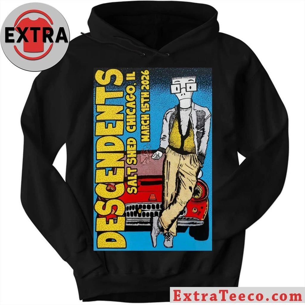 Original Descendents At The Salt Shed On March 15 2026 Poster Shirt