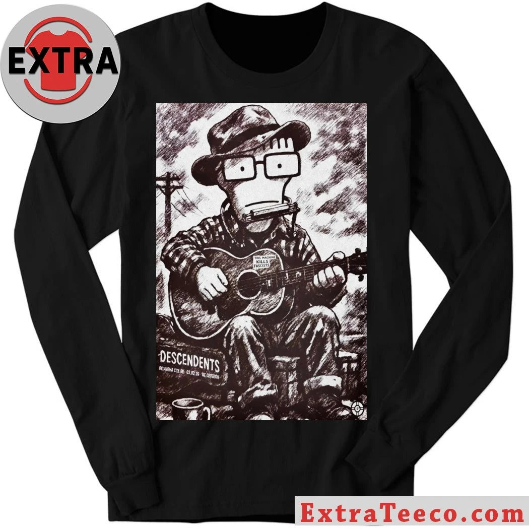 Original Descendents In Oklahoma OK On March 2 2026 Poster T-Shirt