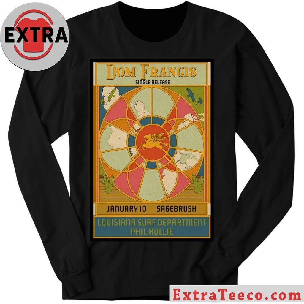 Original Dom Francis 1.10.2026 Austin TX Poster T-Shirt