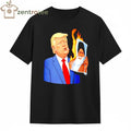Original Donald Trump smoking US vs Iran fire Ali Khamenei photo tee
