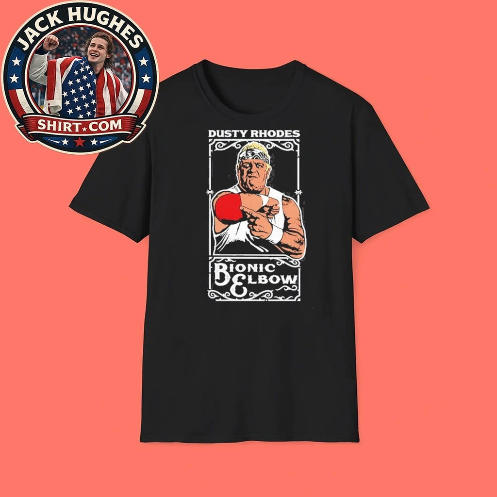 Original Dusty Rhodes Bionic Elbow Marquee Classics Shirt