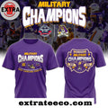 Original Ecu Football Ncaa Military Bowl Champions 2025 Helmet And Logo T-Shirt