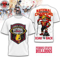 Original Ferris State Bulldogs Ncaa Division Ii Champions Logo Shirt