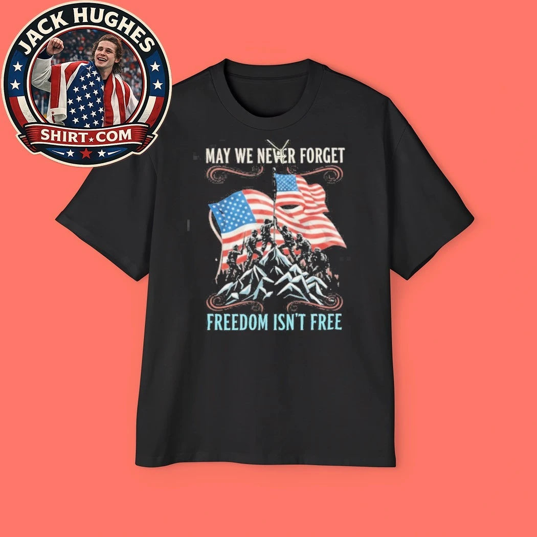 Original Freedom Isn’t Free May We Never Forget Iwo Jima Veteran Shirt