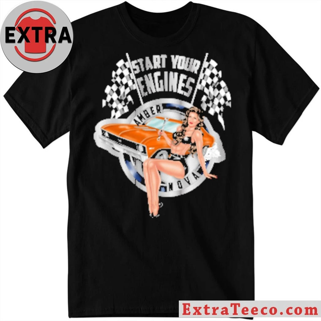 Original Garage Bombshell Start Your Engines Shirt