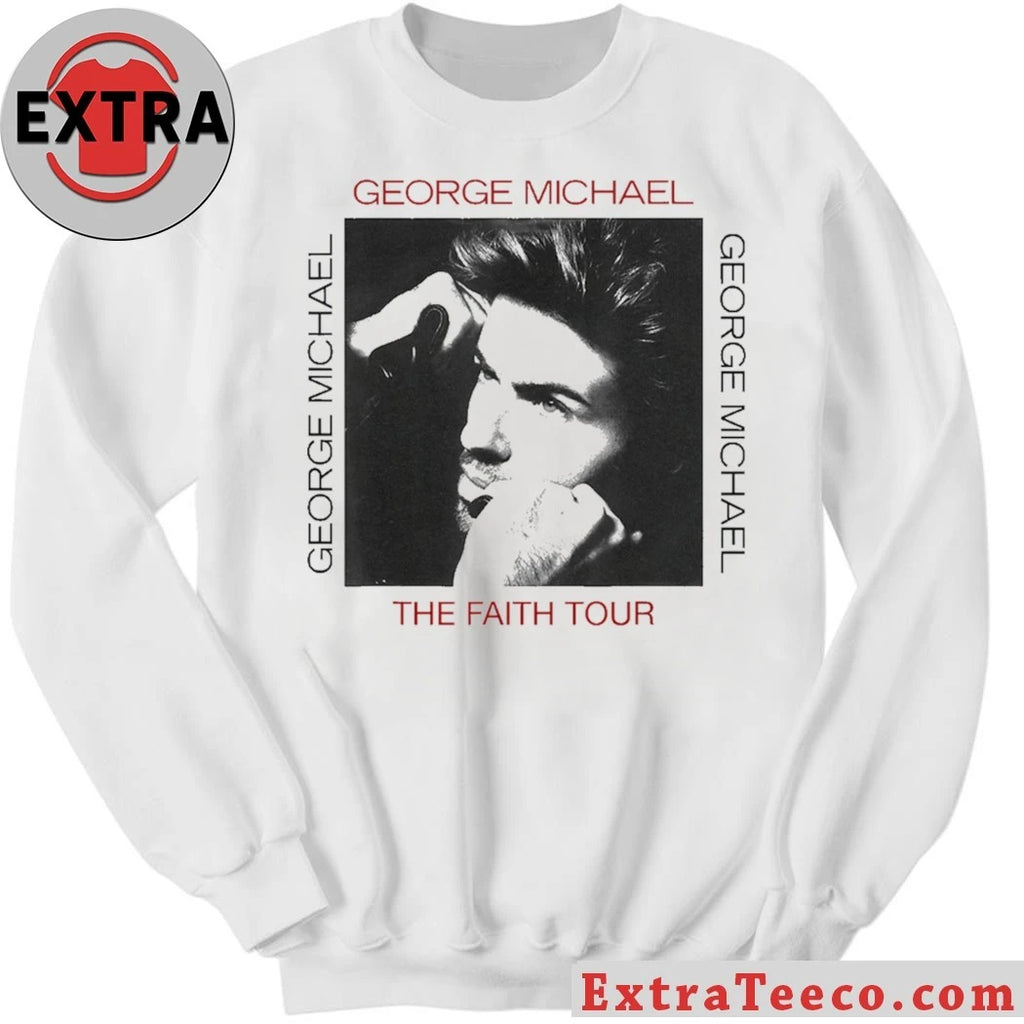 Original George Michael Faith Tour Portrait Shirt