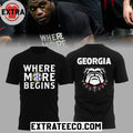 Original Georgia Bulldogs 2026 Where More Begins Logo T-Shirt