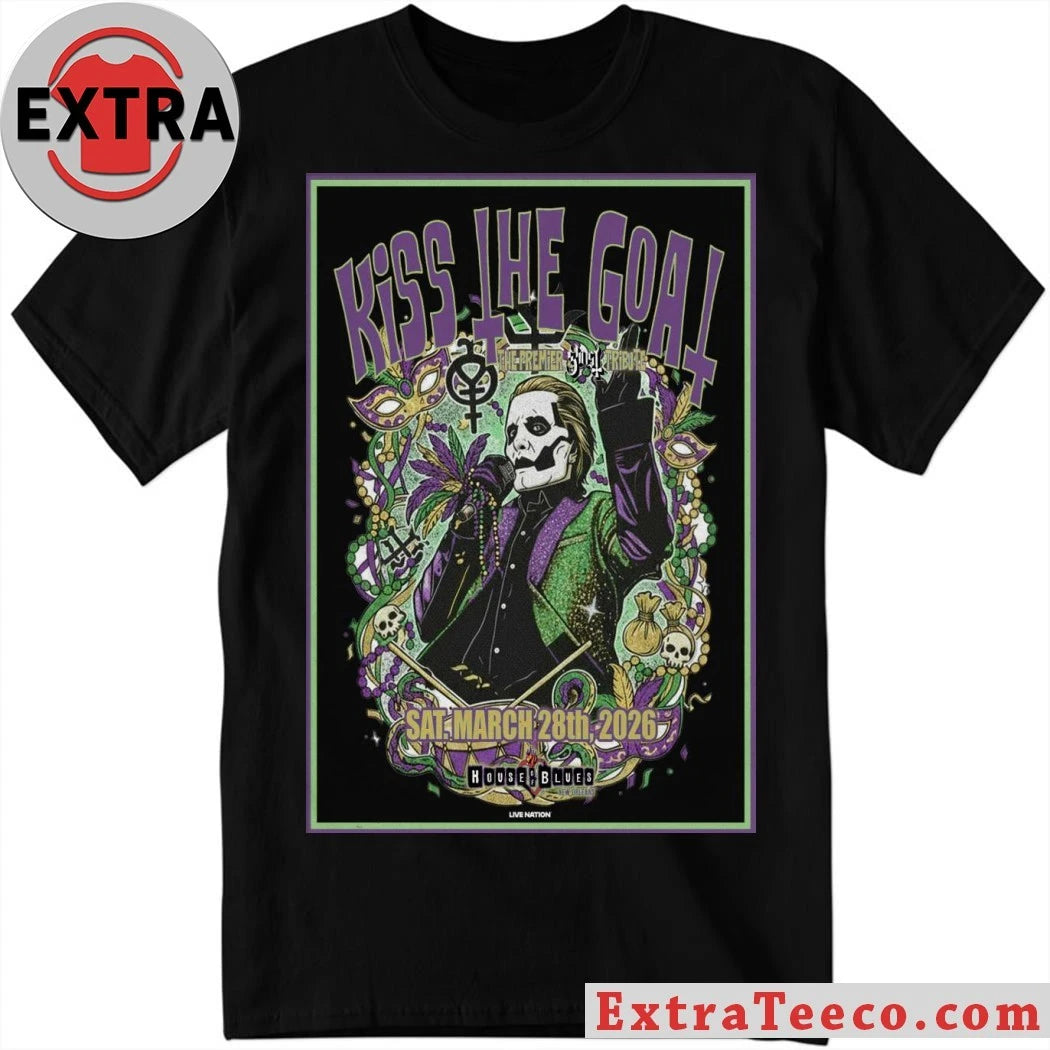 Original Ghost March 28 2026 In New Orleans, LA Tour Poster Shirt